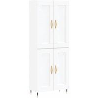Berkfield Home Highboard White 69.5x34x180 cm Engineered Wood