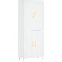 Berkfield Home Highboard White 69.5x34x180 cm Engineered Wood