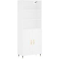 Berkfield Home Highboard White 69.5x34x180 cm Engineered Wood