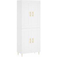 Berkfield Home Highboard White 69.5x34x180 cm Engineered Wood