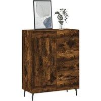 Berkfield Home Sideboard Smoked Oak 69.5x34x90 cm Engineered Wood in Brown