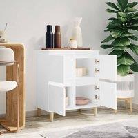 Berkfield Home Sideboard White 60x35x70 cm Engineered Wood | Size: 60 x 35 x 70 cm
