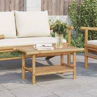 Berkfield Home Coffee Table 70x40x35 cm Bamboo in Brown | Size: 70 x 40 x 35 cm