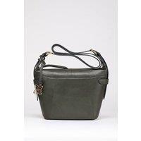 Lakeland Leather Women's 'Newby' Leather Cross Body Bag in Green