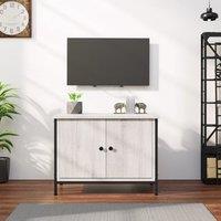 Berkfield Home TV Cabinet with Doors Grey Sonoma 60x35x45 cm Engineered Wood | Size: 60 x 35 x 45 cm