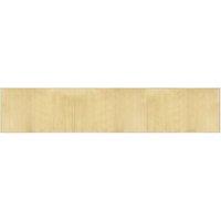 Berkfield Home Rug Rectangular Light Natural60x300 cm Bamboo in Beige | Size: Medium