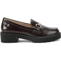 Carvela Women's 'Snap Chunky' Leather Flats in Wine | Size: 7