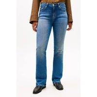 Tommy Hilfiger Women's Denim Glow Bootcut Jean in Blue | Size: 30