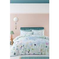 Appletree 'Alfresco' 100% Cotton Duvet Cover Set in Duck Egg Blue | Size: King