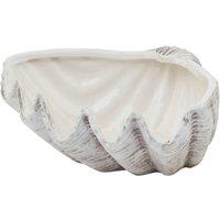 Hill Interiors Siren Ceramic Shell Bowl in White