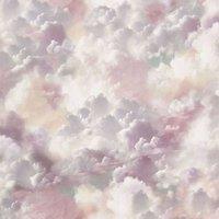 Arthouse Vanilla Skies Wallpaper in Pink