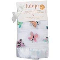 Lulujo Muslin Security Comforter Blanket 2 pack - Butterfly