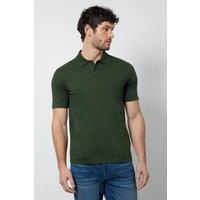 Burton Men's Dark Green Jersey Polo Shirt | Size: Large