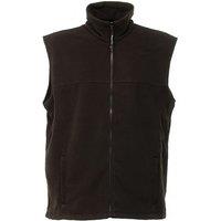 Regatta Professional Men's Fleece Full Zip Body Warmer in Black | Size: 2XL