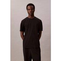 Calvin Klein Men's SS Supima Chest Emb Crewneck Tee Black | Size: XL