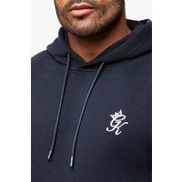 GYM KING Men's Fundamental Hood Navy | Size: Large