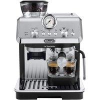 DELONGHI Bean to Cup Manual Coffee Machine, La Specialista Arte in Silver