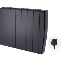 TCP Smart 2000W Black Ceramic Panel Electric Radiator