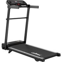 Centra 4 in 1 Folding Treadmill LED Bluetooth Walking Pad Home Gym in Black
