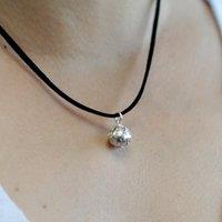 KDMD Women's Silver Angel Bell - Prosperity - 16mm