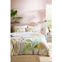 Appletree 'Leilani' 100% Cotton Tropical Print Duvet Cover Set in Green | Size: King