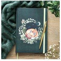 KDMD Green Sleeping Fox A5 Notebook