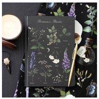 KDMD Poisonous Plants A5 Notebook in Black