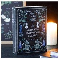 KDMD Library of Poisonous Plants Book Shaped Storage Box in Black