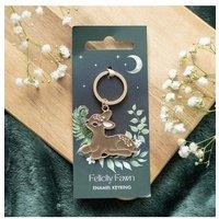 KDMD Felicity Fawn Keyring in Gold