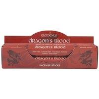 KDMD Set of 6 Packets of Elements Dragon's Blood Incense Sticks in Red