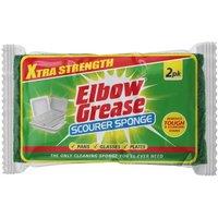 Elbow Grease Strong Sponge Scourer Pack of 2