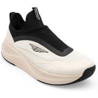 RedTape Men's Chunky Breathable Mesh Slip-On Trainers in Beige | Size: 8