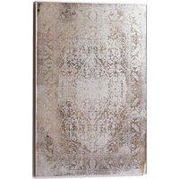 Love Lace Antique Etched foxed Wall Art Mirror in Bronze