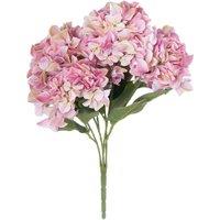 Love Lace Shabby Pink Hydrangea Bouquet Artificial Flower