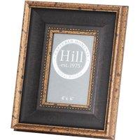 Love Lace Black Antique Gold Beaded 4X6 Photo Frame