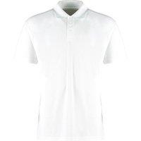 Kustom Kit Men's Cooltex Plus Micro Mesh Regular Polo Shirt in White | Size: 2XL
