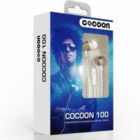 AQUARIUS Cocoon 100 Series Noise-Isolating Tangle Free In-Ear 'Headphone' - Gold