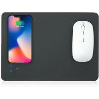 AQUARIUS Wireless 'Charging Pad' for Mouse, Black