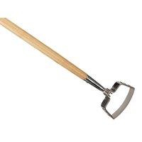 Kent & Stowe Long Handled Oscillating Hoe Stainless Steel in Beige