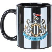 Newcastle United FC Stripe Ceramic Mug in Black