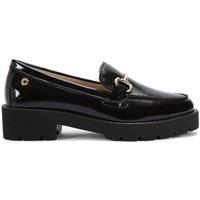 Carvela Women's 'Snap Chunky' Leather Flats in Black | Size: 7