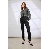 Star by Julien Macdonald Women's Tailored Straight Leg Trousers in Black | Size: 22