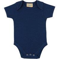 Larkwood Short-Sleeved Bodysuit in Navy | Size: 0-3 m