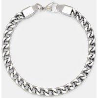 Cernucci Men's 6mm Franco Bracelet in Metallic Silver | Size: 8 inches