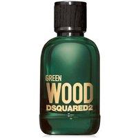 dSquared Men's Green Wood Eau De Toilette in Clear | Size: 100ml
