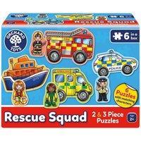 Orchard Toys Rescue Squad 2 & 3 Piece Puzzles