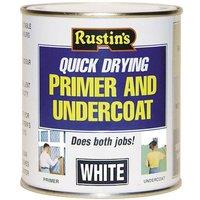Rustins Quick Dry Primer & Undercoat White 500Ml