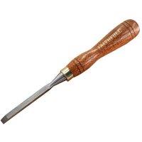 Faithfull Straight Carving Chisel 6.3mm (1/4in) F S C 100% in Brown