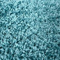 Bravich LTD Thick Shaggy Circle Rug California - Soft Deep Pile Round Fluffy Rug for Living Room Bedroom - Multiple Sizes & Colours Available