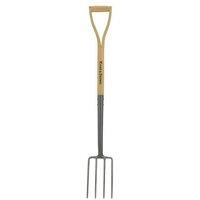 Kent & Stowe Carbon Steel Border Fork in Beige